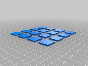 Quadrate Brettspiel andere 3d print model - Mito3D