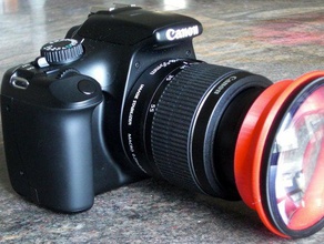 +10 Objektiv-adapter canon Kamera 3d print model - Mito3D