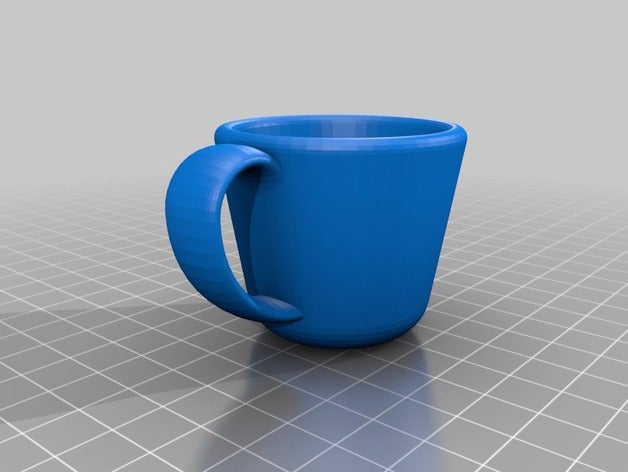 coffee cup kitchen dining 3D print model - Mito3D