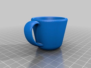 la taza de café cocina comedor 3d print model - Mito3D