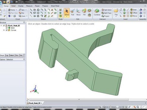 rack crochet hacman le remplacement pièces 3d print model - Mito3D