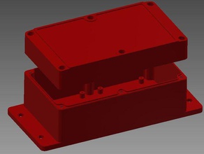 vermelho gabinete sparkfun prt-11366 diy 3d print model - Mito3D