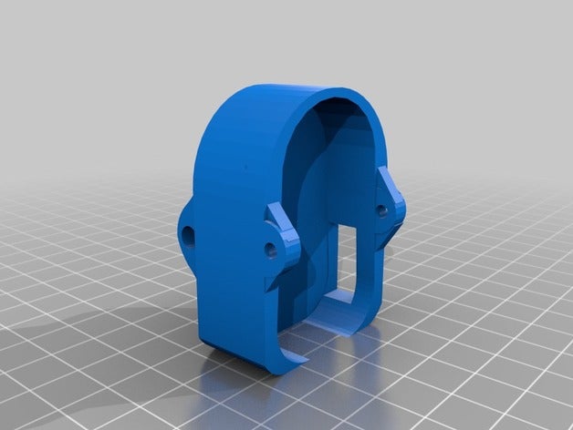 key chain camera holder 3d printing 3D print model - Mito3D