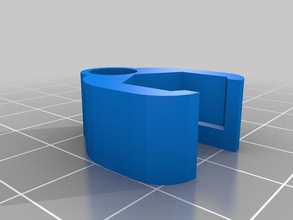 z-axis floating-nut-arrester thicker other upgrade part z-wobble 3d print model - Mito3D