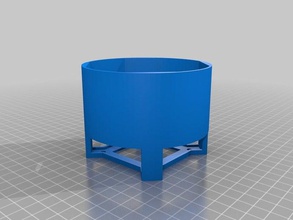 tube mount-Rauch-Maschine diy Effekt Nebel 3d print model - Mito3D