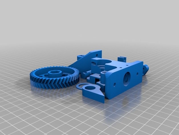 extrudrplate printrbot estrusore vassoio v17 3d la stampante estrusori 3D print model - Mito3D