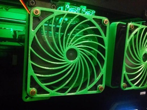 replicator 2x front fan mount other cooling 3d print model - Mito3D
