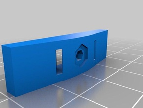 özelleştirilmiş sert kemer klipsi 3d yazıcı parçaları 3d print model - Mito3D