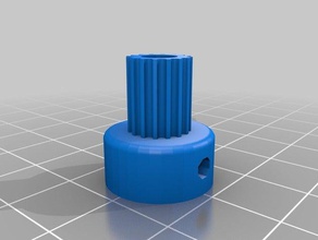 polia gt2-2-16t 3d a impressora partes personalizado 3d print model - Mito3D