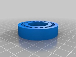 custome bearing 1 26id50od10w5gmedconvex other customized 3d print model - Mito3D