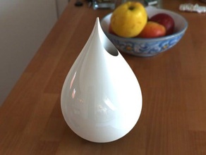 droplet vase containers 3d print model - Mito3D