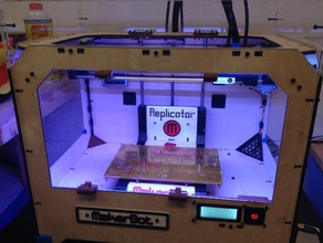 replicator windows cut files 3d printer accessories cover panel 3d print model - Mito3D