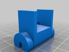 jackie di supporto del cavo computer personalizzato 3d print model - Mito3D