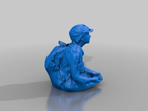 isla people eisf making scan sense scanner 3D print model - Mito3D