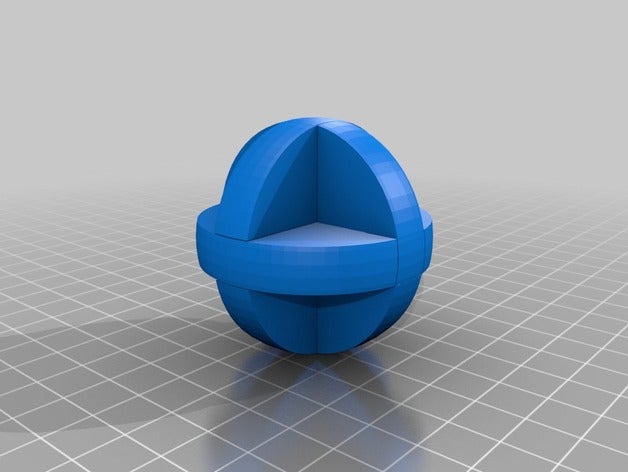 xyz-puzzle 9 Stück Rätsel angepasst 3D print model - Mito3D