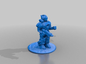 robot scan scans replicas figurine reconstructme 3d print model - Mito3D