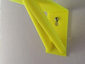 heavy duty wall holder hook household 3d print model - Mito3D