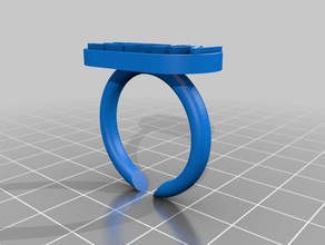 anel-ee anéis personalizado 3d print model - Mito3D