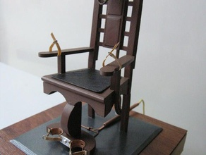 electric chair model furniture execution 3d print model - Mito3D