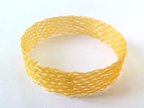 tressé bracelet les bracelets tissu gcode 3d print model - Mito3D