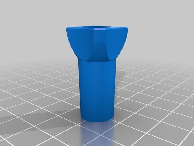 gopro bouton de 40mm m5 boulon la caméra personnalisé 3D print model - Mito3D