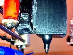 laser engraver marker mount 3d printer accessories drawing etching grinder plotter printrbot 3d print model - Mito3D