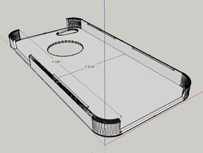 caso iphone 5 sketchup mobile iphone5 3d print model - Mito3D