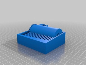 paramétrique boîte à musique chant étrange mécanique les jouets personnalisé 3d print model - Mito3D