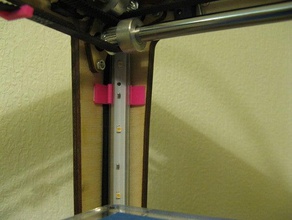 clip de ikea ledberg la tira del led ultimaker 3d impresora accesorios el monte actualización 3d print model - Mito3D