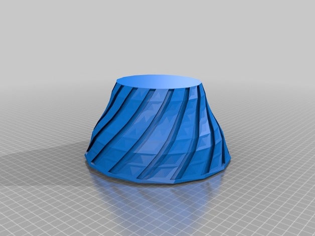 large basket outdoor garden 3D print model - Mito3D