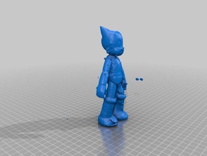 astroboy art makerbotdigitizer scan 3d print model - Mito3D