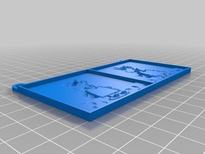mi personalizados lithophane galería de paneles 2d arte 3d print model - Mito3D