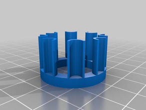 nastro di gomma loom 8 peg bracciali personalizzato 3d print model - Mito3D
