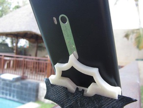 nokia lumia 900 batman stand mobile phone dark knight dock household useful 3d print model - Mito3D