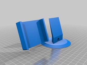 iphone 5 desk top stand synch cord pass through 3d printing dock iphone5 3d print model - Mito3D