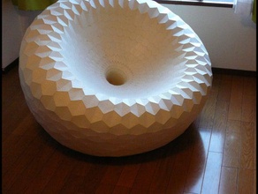 kamiisu replicador esculturas 3d cadeira 3d print model - Mito3D