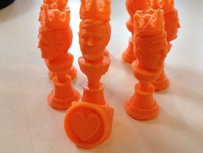 willy aka willem-alexander, roi des pays-bas pièce du jeu d'échecs sculptures kingsday koningsdag 3d print model - Mito3D