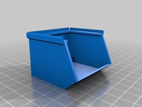 pequena caixa ferramenta os titulares caixas personalizado 3d print model - Mito3D