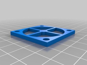 filament cooling fan cover 3d printer accessories 40x40 3d print model - Mito3D