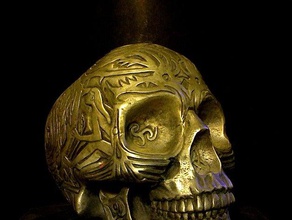 celtic skull scans replicas head knot makerbotdigitizer 3d print model - Mito3D