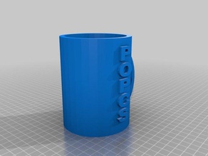 popcs aquile tazza di spessore manico 3d stampa 3d print model - Mito3D
