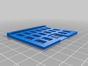 hermoso modular de la construcción los edificios estructuras personalizado 3d print model - Mito3D