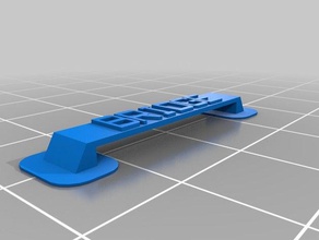 ponte teste 25x5 3d impressão testes personalizado 3d print model - Mito3D