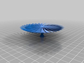 my customized super flowers drooloop flowers- art 3d print model - Mito3D