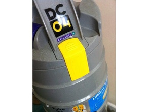 dyson dc04 compartimiento de polvo del filtro aire pestillo reemplazo partes aspiradora 3d print model - Mito3D