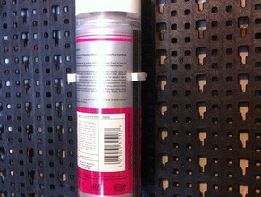 spray pode titulares lidls powerfix ferramenta de parede organizador caixas gancho pegboard peg board spraycan spraypaint tinta as ferramentas 3d print model - Mito3D