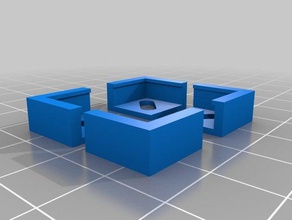 replicator carbon bed corners 3d printing clone ctc 3d print model - Mito3D
