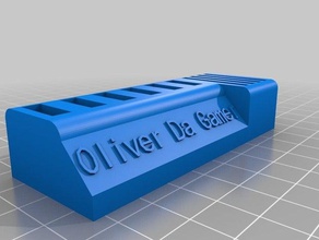 personalised usb dock computer customized 3d print model - Mito3D