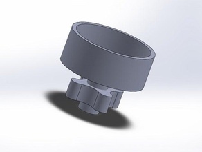 filament-cleaner rostock max v2 3d Drucker Zubehör 3d print model - Mito3D