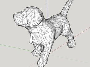 dog sculptures 3d print model - Mito3D